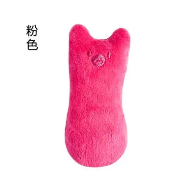 Teeth Grinding Catnip Toys Funny Interactive Plush Cat Toy Pet Kitten Chewing Vocal Toy Claws Thumb Bite Cat mint For Cats WoodchuckTech