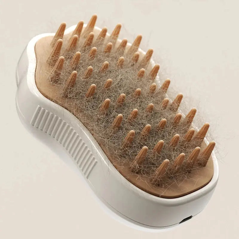 3 in 1 Steamy Pet Dog Brush Cat Steam Brush Electric Spray Cat Hair Brush Comb Massage Pet Grooming Tool Loose Hair Supplies WoodchuckTech