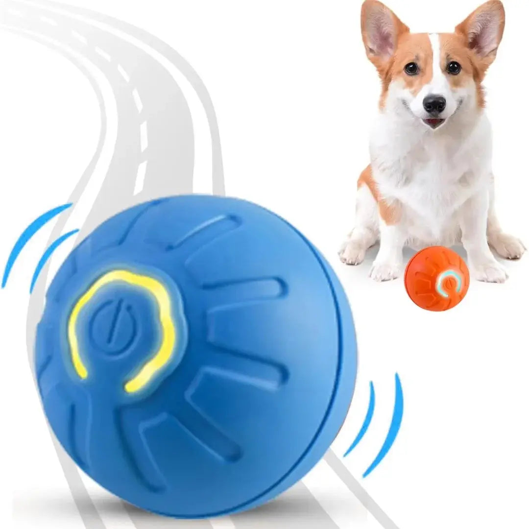 Pet toys Gravity Electric Amusement Pet Ball Smart Bouncing Ball For Dogs and Cats WoodchuckTech