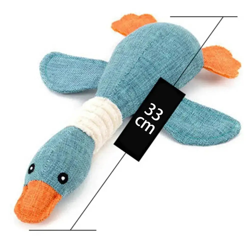 Pet Toys Geese Sound Bite Resistant Teeth Grinding Teeth Cleaning Dog Cat Pet Supplies WoodchuckTech