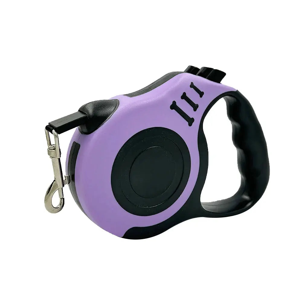 3m 5m Dog Leash for Small Dogs Cat Automatic Retractable Durable Nylon Lead Puppy Outdoor Travel Walking Hiking Traction Rope WoodchuckTech