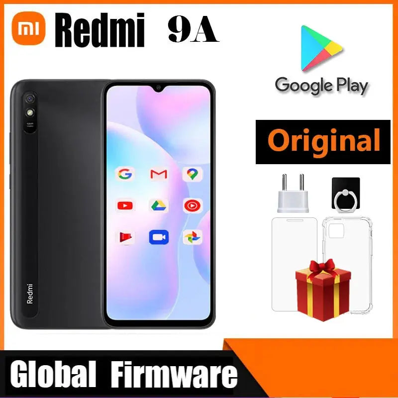 Global VersionXiaomi Redmi 9A  smartphone 4G celular  4GB 64GB 5000mAh 13MP MTK Helio G25 used phone My Store
