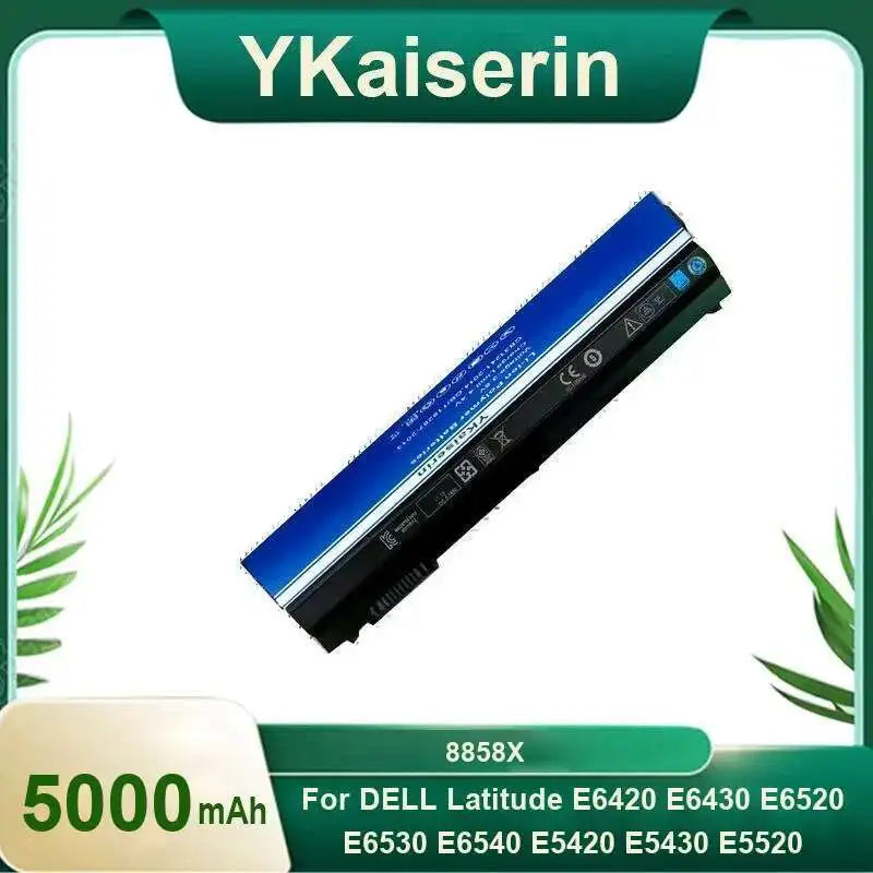 Laptop Battery 8858X 5000Mah For Dell Latitude E6420 E6430 E6520 E6530 E6540 E5420 E5430 E5520 E5530