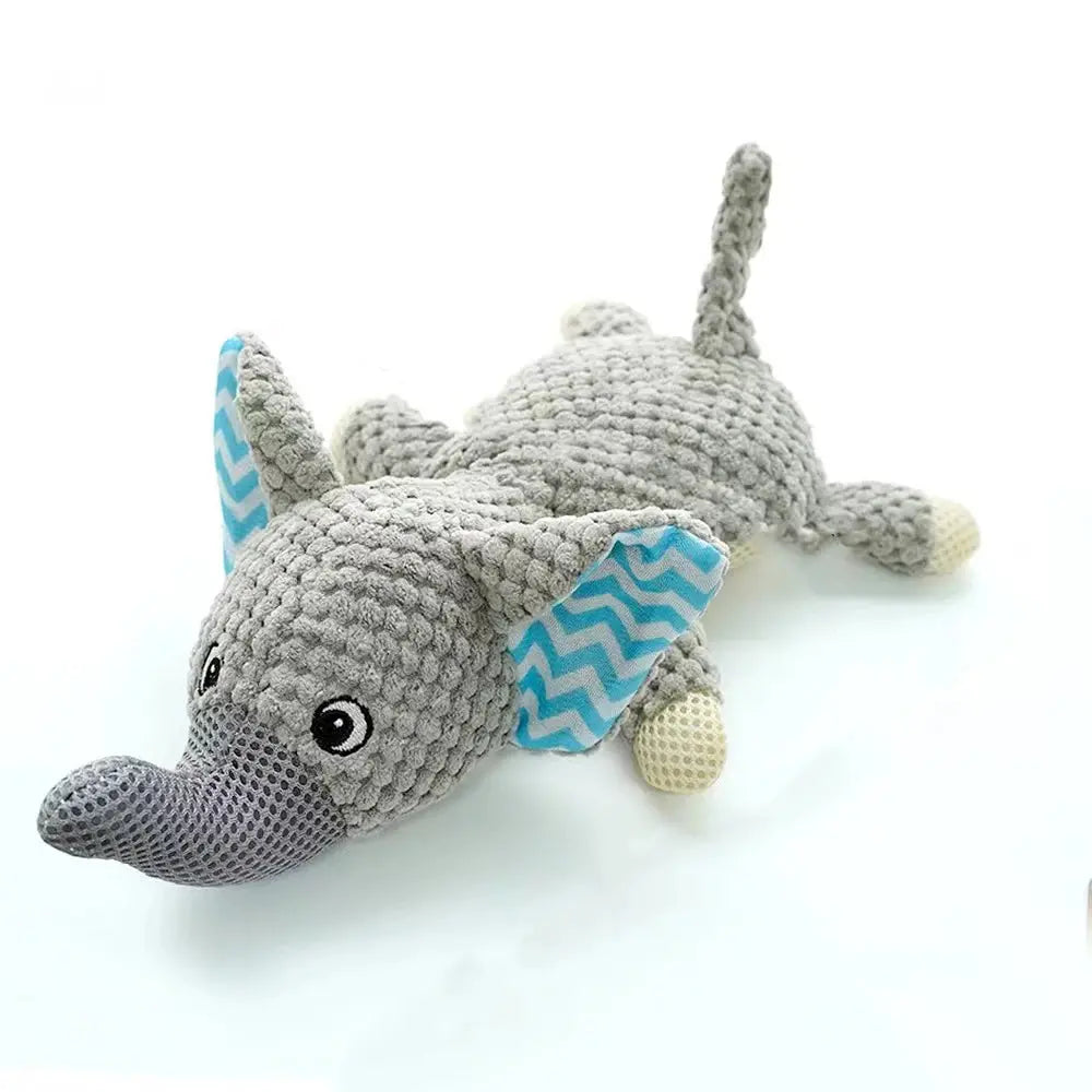 Pet Dog Toy For Large Dogs Cute Plush Squeak Stuffed Toys Fleece Durable Chewing Cute Soft Toy Pet Molar Toy Dog Accessories WoodchuckTech