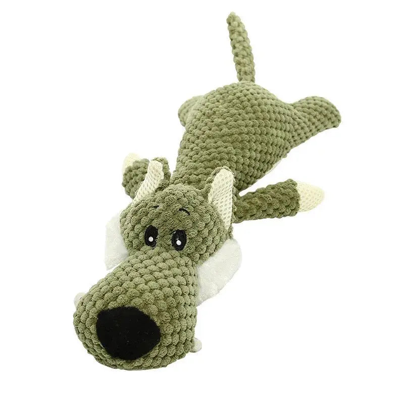 Pet Dog Toy For Large Dogs Cute Plush Squeak Stuffed Toys Fleece Durable Chewing Cute Soft Toy Pet Molar Toy Dog Accessories WoodchuckTech