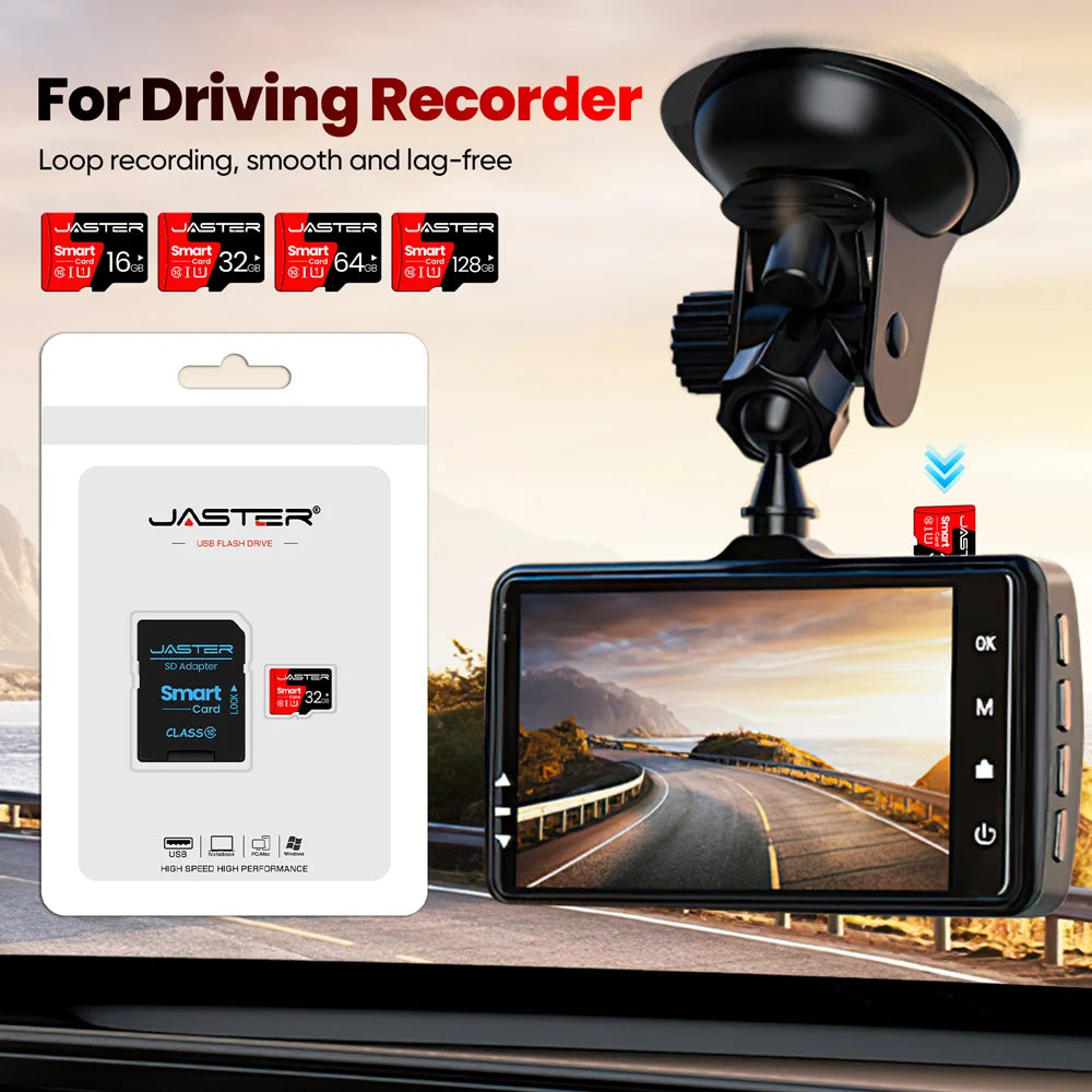 Ultra MicroSDXC UHS-I Memory Card C10 Full HD A1 High-speed MicroSDHC C4 MicroSD Card Trans Flash Card for Android Phone