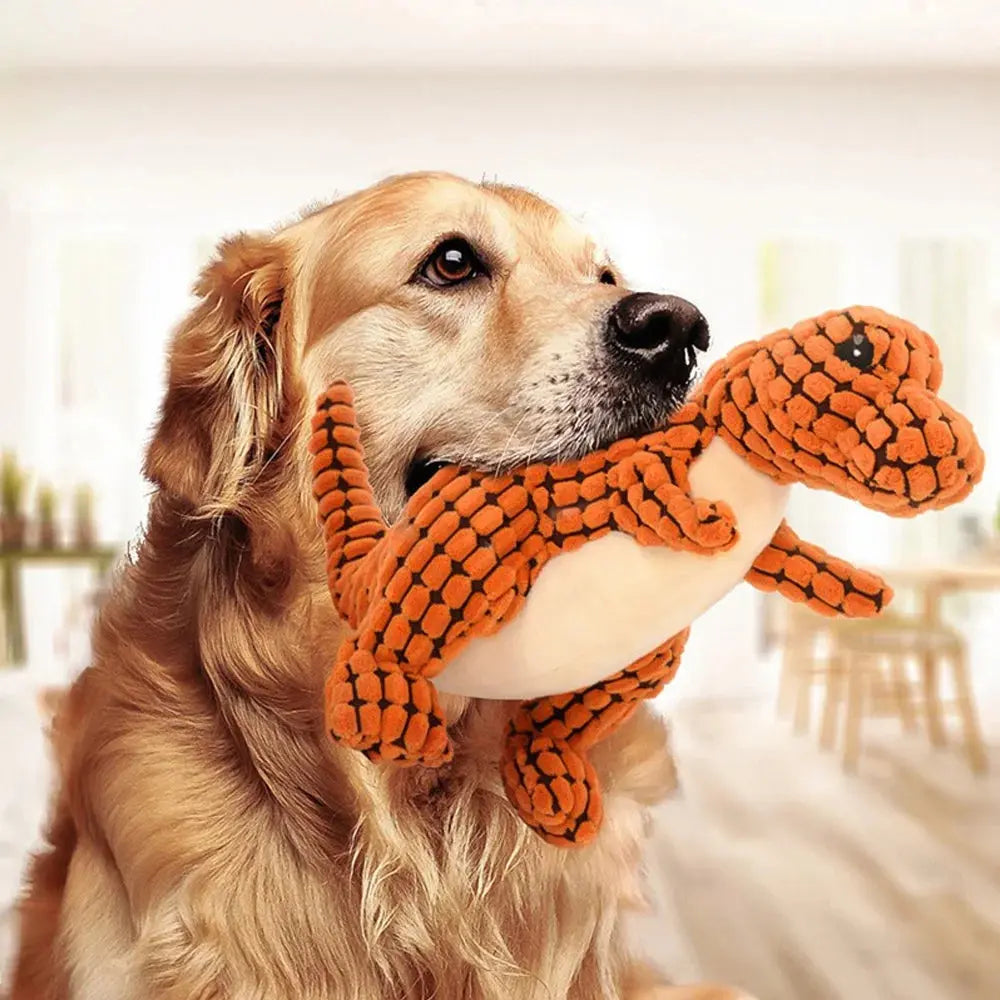 Cats and Dogs Pet Plush Dinosaur Toys Interactive Dog Chew Toys Plush Stuffing Pet Supplies Dog Toys for Small Dogs WoodchuckTech