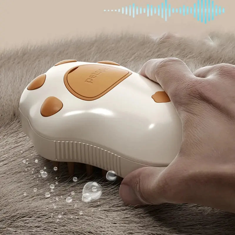 3 in 1 Steamy Pet Dog Brush Cat Steam Brush Electric Spray Cat Hair Brush Comb Massage Pet Grooming Tool Loose Hair Supplies WoodchuckTech
