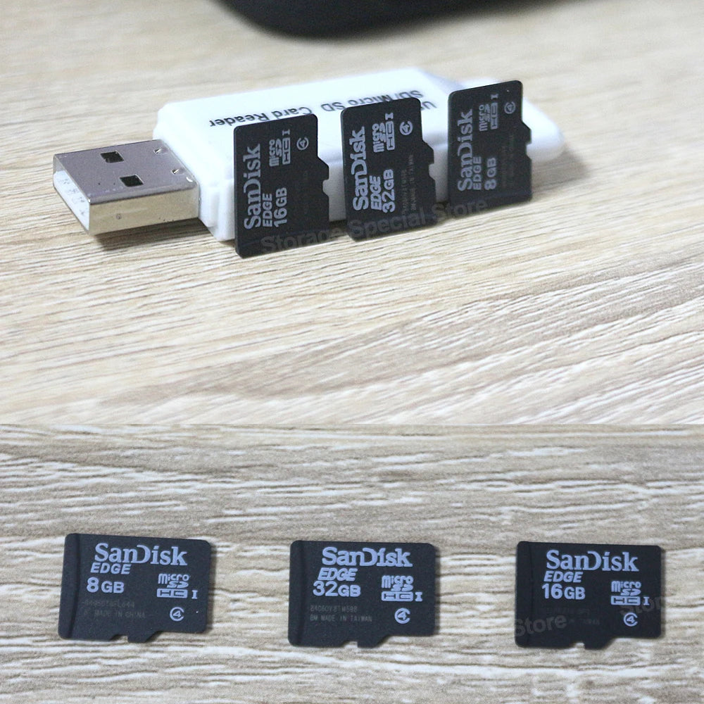 Original SanDisk Micro SDHC Memory Card Micro SD TF Cards 32GB 16GB 8GB SDSDQM microSDHC Flash Card Class4 for Android Phone