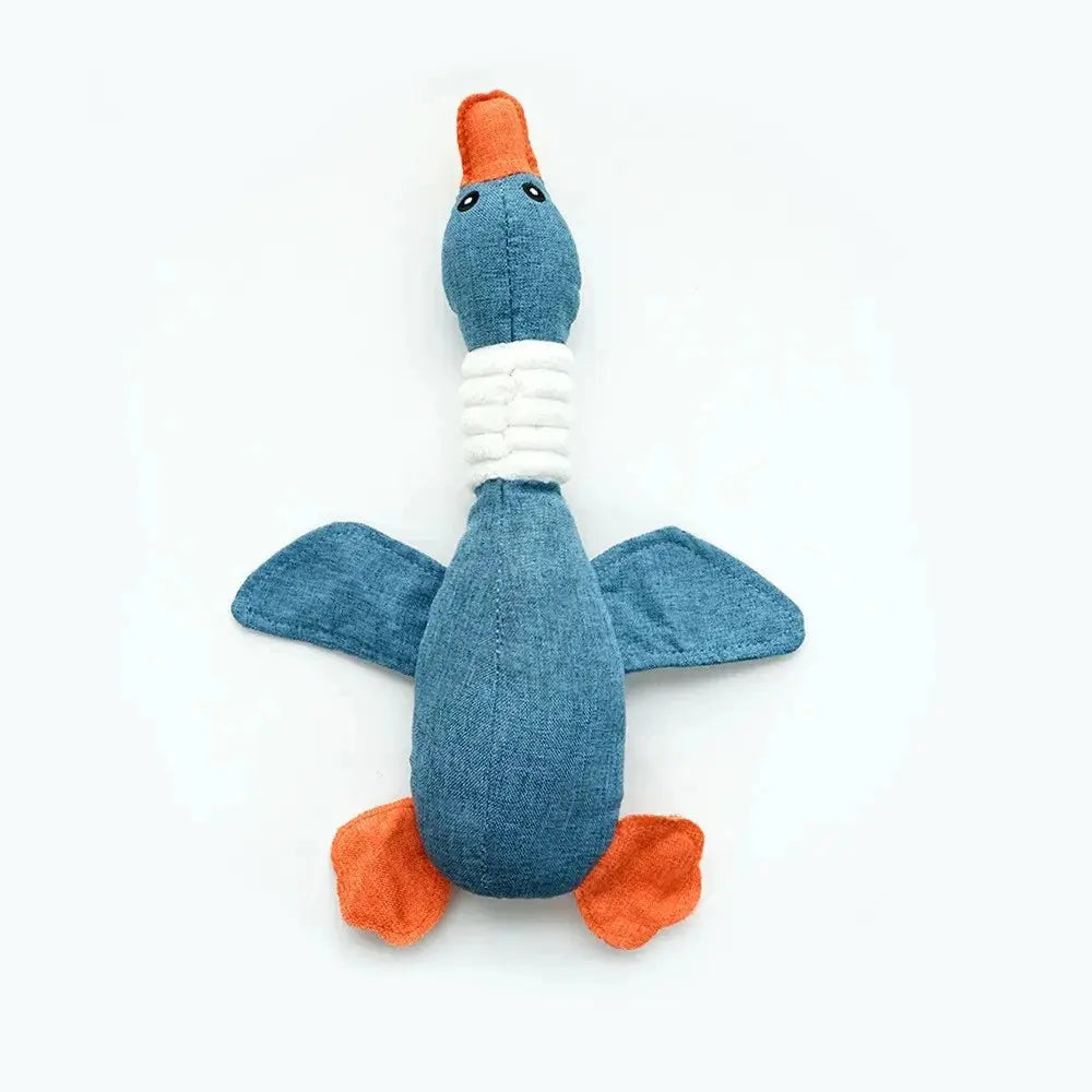 Pet Toys Geese Sound Bite Resistant Teeth Grinding Teeth Cleaning Dog Cat Pet Supplies WoodchuckTech